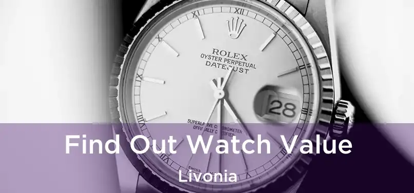 Find Out Watch Value Livonia